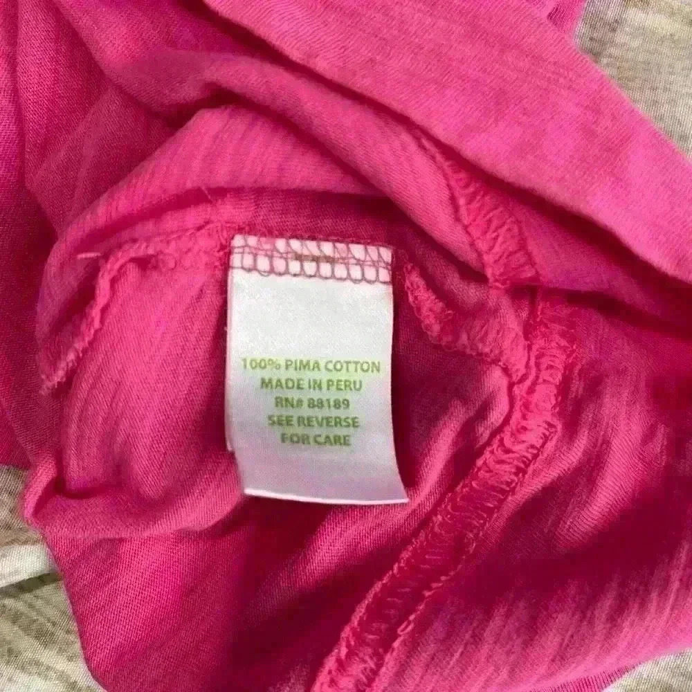Lilly Pulitzer cassie pima cotton 3/4 sleeve pink  mini dress size xs - Picture 6 of 8